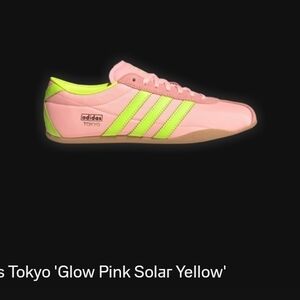 Adidas Tokyo Women's Sneakers - Glow Pink and Solar Yellow